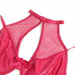 Ensemble similicuir rouge Subblime, vue 6