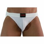 Jock en lycra blanc Burn 007, vue 2