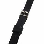 harnais de poitrine avec anneau en cuir noir taille unique Subblime 8
