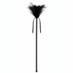 plumeau à plumes noires 40 cm Secretplay 3