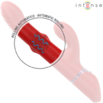 vibromasseur multifonction rotatif et oscillant rouge Intense Lele 5