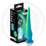 gode à tentacules fines fluorescentes petite taille Epic Scylla 2