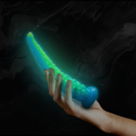 gode à tentacules fines fluorescentes petite taille Epic Scylla 3