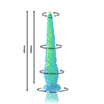 gode à tentacules fines fluorescentes petite taille Epic Scylla 4