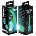 gode à tentacules fines fluorescentes petite taille Epic Scylla 11