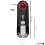 masturbateur automatique 5 modes de poussée et aspiration Gravity Jamyjob 3