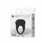 anneau pénien vibrant noir Bertram Pretty Love 8