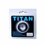 anneau pénien en silicone noir Titan 1,9 cm Baile 5