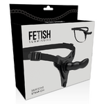 harnais gode en silicone noir point G 16 cm Fetish Submissive Harness 5
