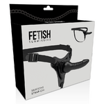 harnais gode en silicone noir réaliste 16 cm Fetish Submissive Harness 5