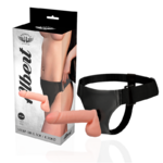 harnais avec gode réaliste 17,5 x 4,3 cm Albert Harness Attraction 2