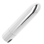 balle vibrante rechargeable argent 9,5 cm Ohmama 2