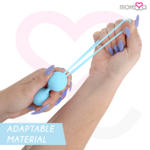 boule de Kegel en silicone turquoise 101 g Osian Deux Moressa 3