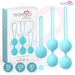 set de 3 boules de Kegel en silicone turquoise Osian Moressa 2