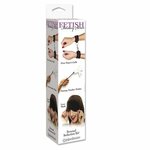 kit de séduction sensuelle menottes chatouilleur à plumes et masque Fetish Fantasy Series 2