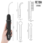 vibromasseur wand électrostimulation haute fréquence 4 têtes Fetish Submissive Extreme 6