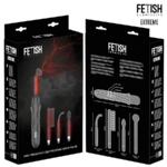 vibromasseur wand électrostimulation haute fréquence 4 têtes Fetish Submissive Extreme 7