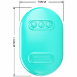 pinces à tétons vibrantes électrostimulation rechargeables bleu boîte surprise Pretty Love 5