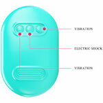 pinces à tétons vibrantes électrostimulation rechargeables bleu boîte surprise Pretty Love 7