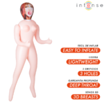 poupée gonflable à trois orifices Scarlett Intense Dolls 2