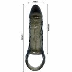 gaine dextension de pénis avec sangle pour testicules 11,5 cm Baile 6