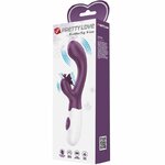 vibromasseur rabbit violet avec bras papillon Butterfly Kiss Pretty Love 6