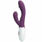vibromasseur rabbit violet à ondulations 7 vibrations André Pretty Love 2