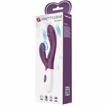 vibromasseur rabbit violet à ondulations 7 vibrations André Pretty Love 10