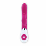 vibromasseur lilas et blanc avec stimulateur clitoridien 21 cm Felix Pretty Love 4