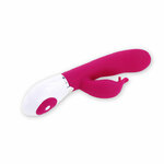 vibromasseur lilas et blanc avec stimulateur clitoridien 21 cm Felix Pretty Love 5