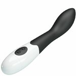vibromasseur point G noir 30 vibrations incurvé Bishop Pretty Love 4