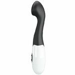 vibromasseur point G noir 30 vibrations à tête bulbeuse Charles Pretty Love 2