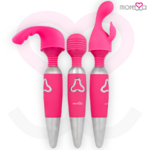 vibromasseur wand rechargeable à tête rotative 7 modes Odilon Moressa 2