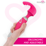 vibromasseur wand rechargeable à tête rotative 7 modes Odilon Moressa 5