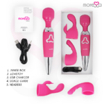 vibromasseur wand rechargeable à tête rotative 7 modes Odilon Moressa 6