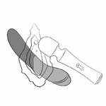 mini vibromasseur clitoridien rechargeable à tête flexible vert Presto Romp 7