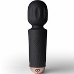 mini vibromasseur baguette rechargeable 16 fonctions noir Tulipe Rocks-Off 2