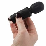 mini vibromasseur baguette rechargeable 16 fonctions noir Tulipe Rocks-Off 3