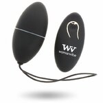 œuf vibrant télécommandé à piles 12 modes noir Alsan Womanvibe 2