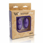 œuf vibrant télécommandé à piles 12 modes violet Alsan Womanvibe 2