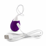 œuf vibrant télécommandé rechargeable 10 modes lilas Jan Intense 3