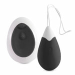 œuf vibrant télécommandé rechargeable 10 modes noir Jan Intense 3