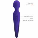 vibromasseur wand chauffant 7 modes violet Antony Youth Pretty Love 6
