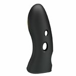 couvre-doigt électrostimulation rechargeable 7 vibrations noir Marico Pretty Love 2