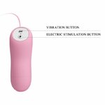 pinces à tétons vibrantes avec électrochoc réglables à piles Baile 5