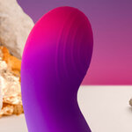 vibromasseur point G compact violet 10 modes étanche IPX7 Glow Girl Vibe Rocks-Off 4