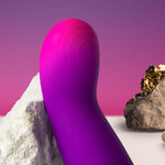 vibromasseur point G compact violet 10 modes étanche IPX7 Glow Girl Vibe Rocks-Off 8
