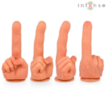 stimulateur point G forme main flexible ventouse 14,2 cm Hubert Intense 6
