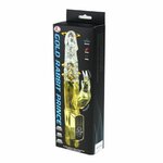 vibromasseur rabbit rotatif 12 vitesses LED submersible Gold Prince Baile 2