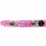 vibromasseur rabbit multivitesse multirotation TPR 4 piles AAA Baile 4